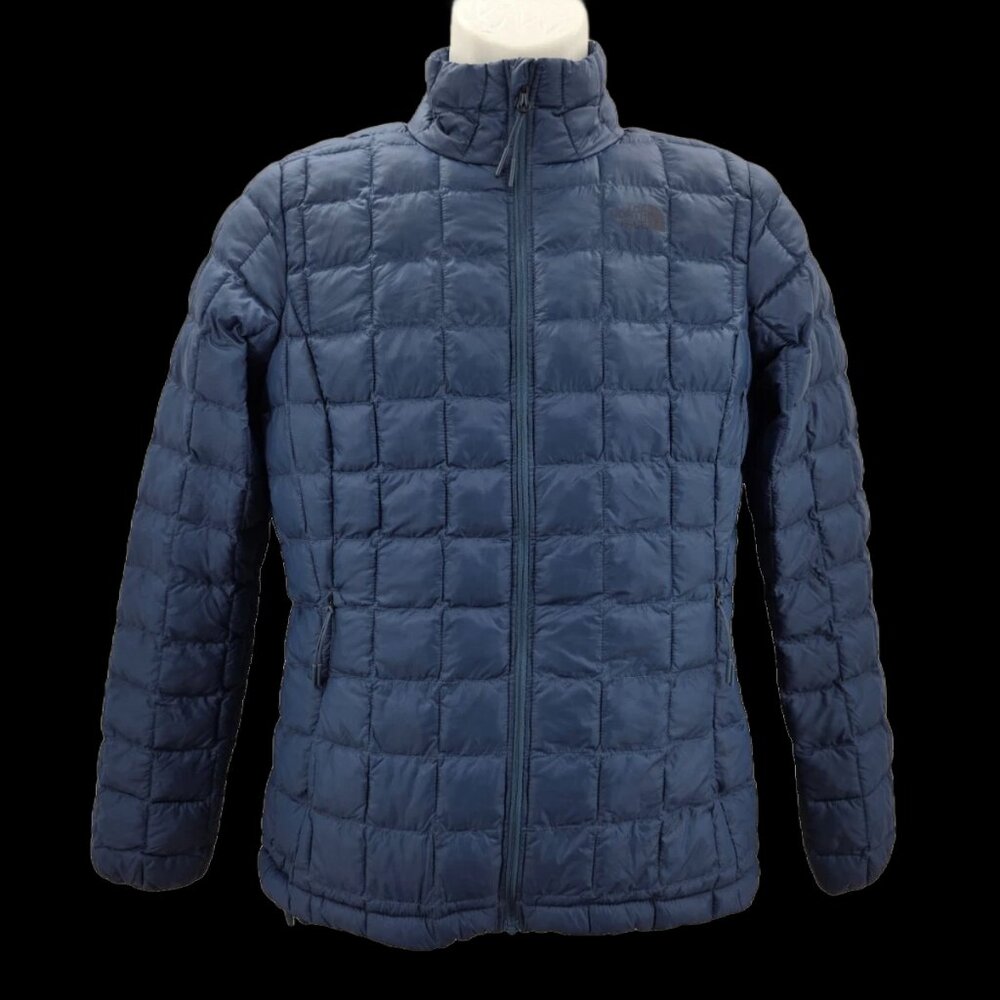 The North Face Thermoball Eco 2.0 Quilted Puffer Jacket  Blue Women small